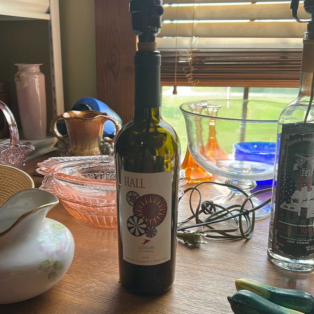 Wine bottle, LAMp - Picture 1 of 1